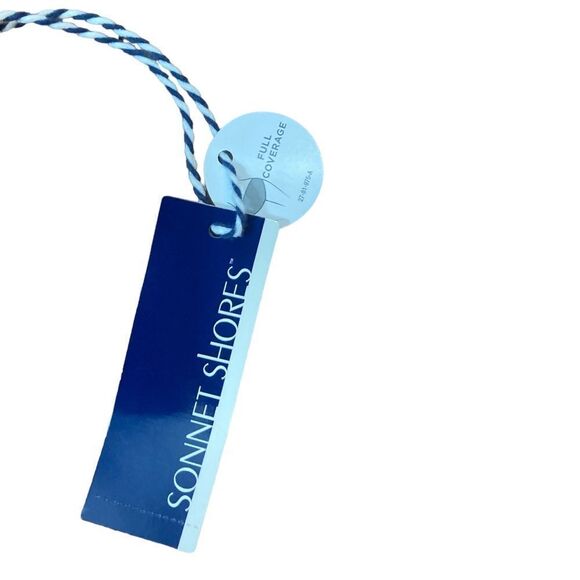 Sonnet Shores Blue High Rise Swim Bottoms, Size 16, NWT - Picture 3 of 8